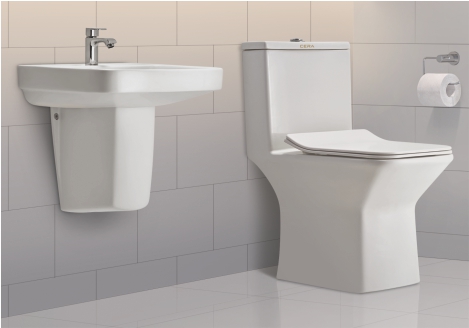 Sanitaryware, Faucets and Tiles Manufacturers - Bathroom & Kitchen  accessories. Cera. DV Studio