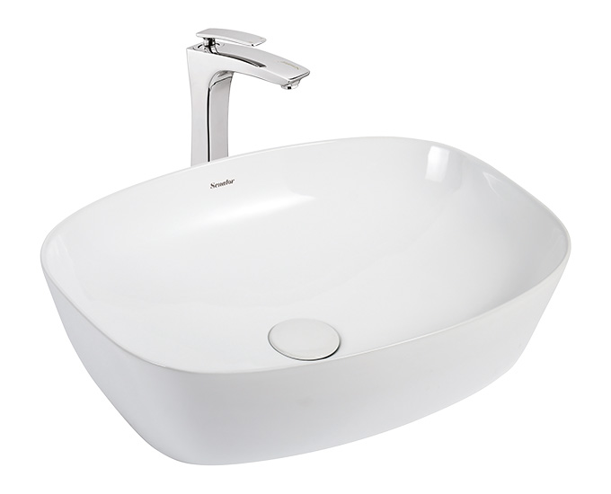 Buy Thin Rim Table Top Wash Basin Online SENATOR