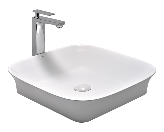 Buy Pure Soft Thin Rim Table Top Wash Basin Online SENATOR