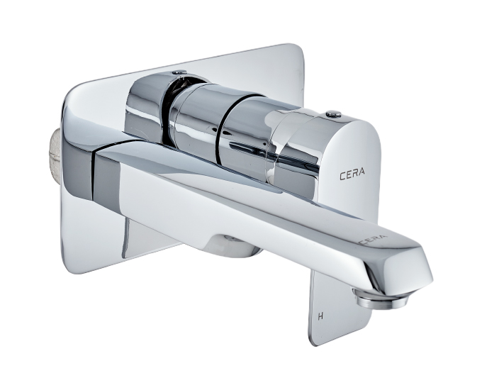Buy Chelsea wall mounted single lever basin mixer Online CERA